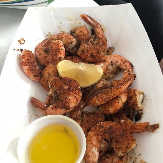 Big Deck Bar & Grill signature dishes Fried Shrimp
Fish Sandwich
Cold Draft Beer
